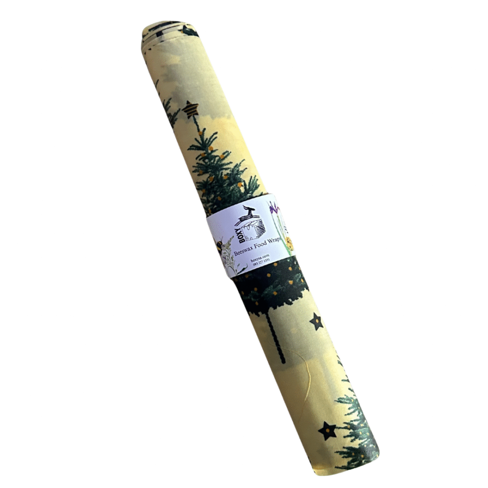 Beeswax Food Wrap Roll: Somer Kersfees